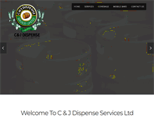 Tablet Screenshot of cjdispense.co.uk